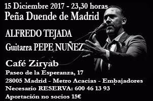 Alfredo Tejada (Actuación de la Peña Duende de Madrid)