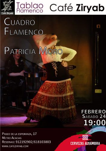 Cuadro flamenco Patricia Moro en febrero 2018