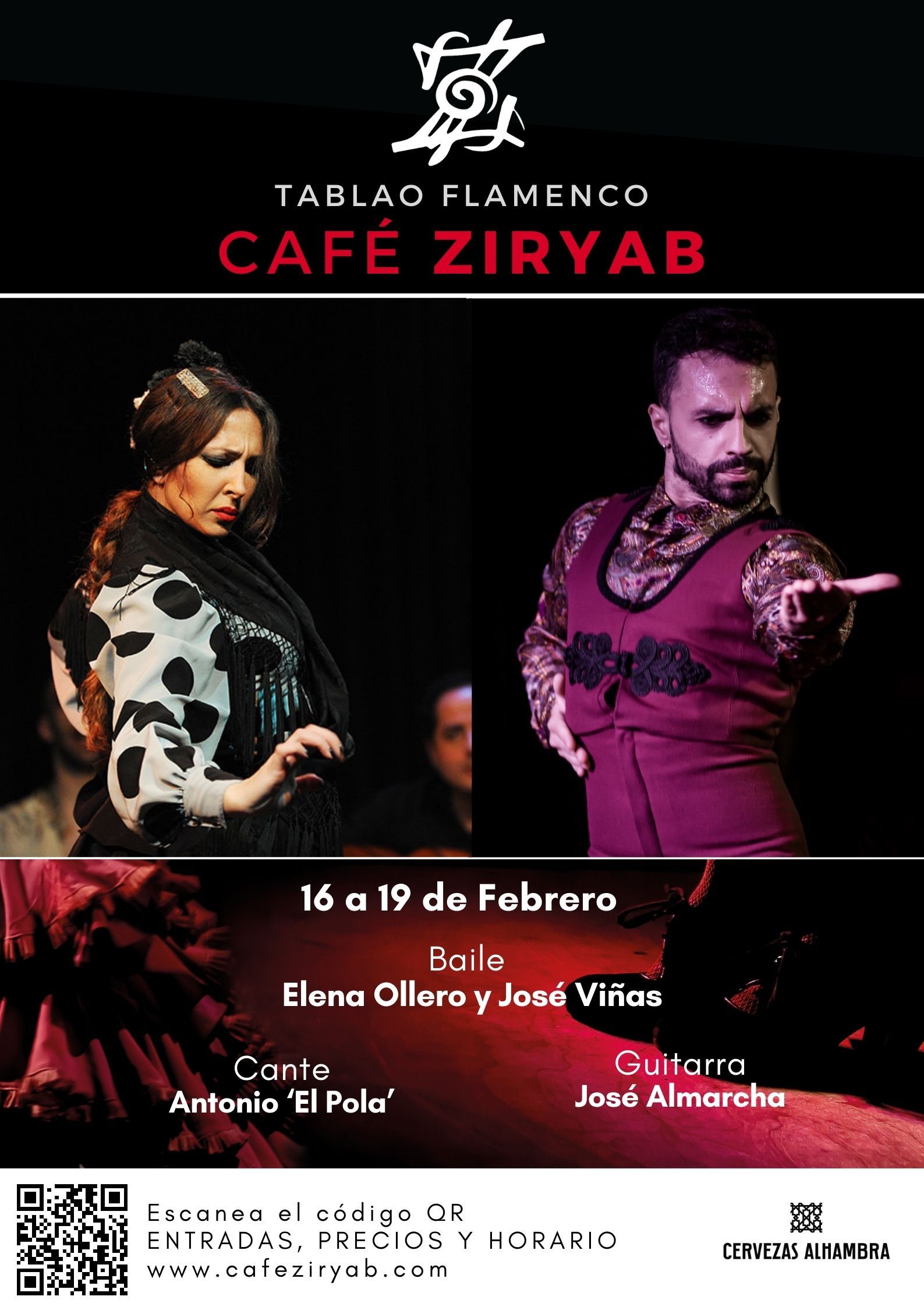 Espectáculo Flamenco del 16 al 19 de febrero
