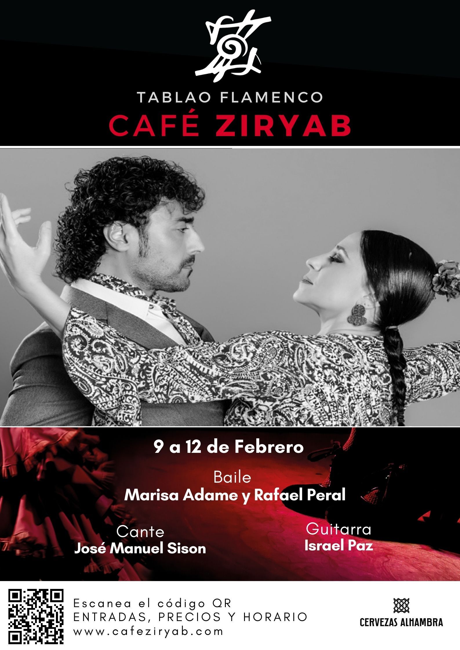 Espectáculo Flamenco del 9 al 12 de febrero