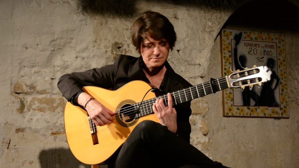 Antonia Jiménez guitarrista flamenca