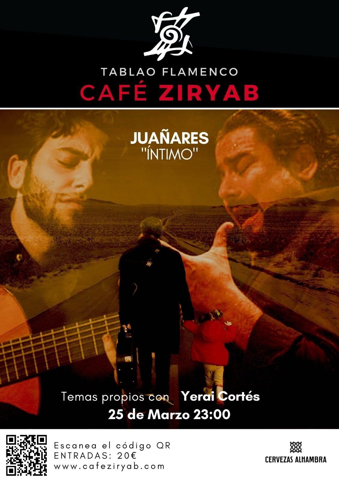 Concierto flamenco: ‘Juañares Íntimo’ el 25 de marzo