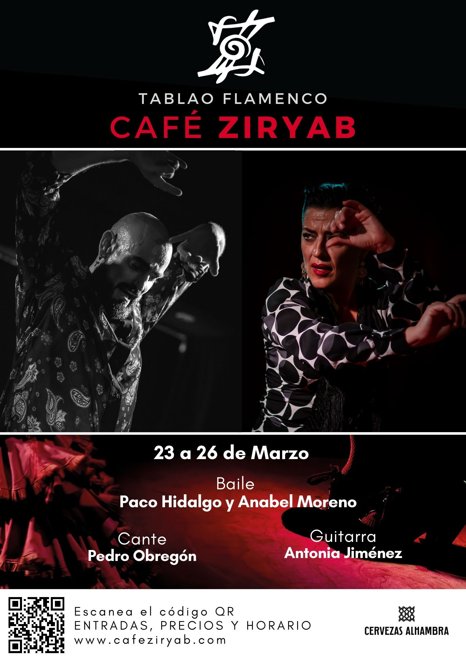 Espectáculo flamenco del 23 al 26 de marzo