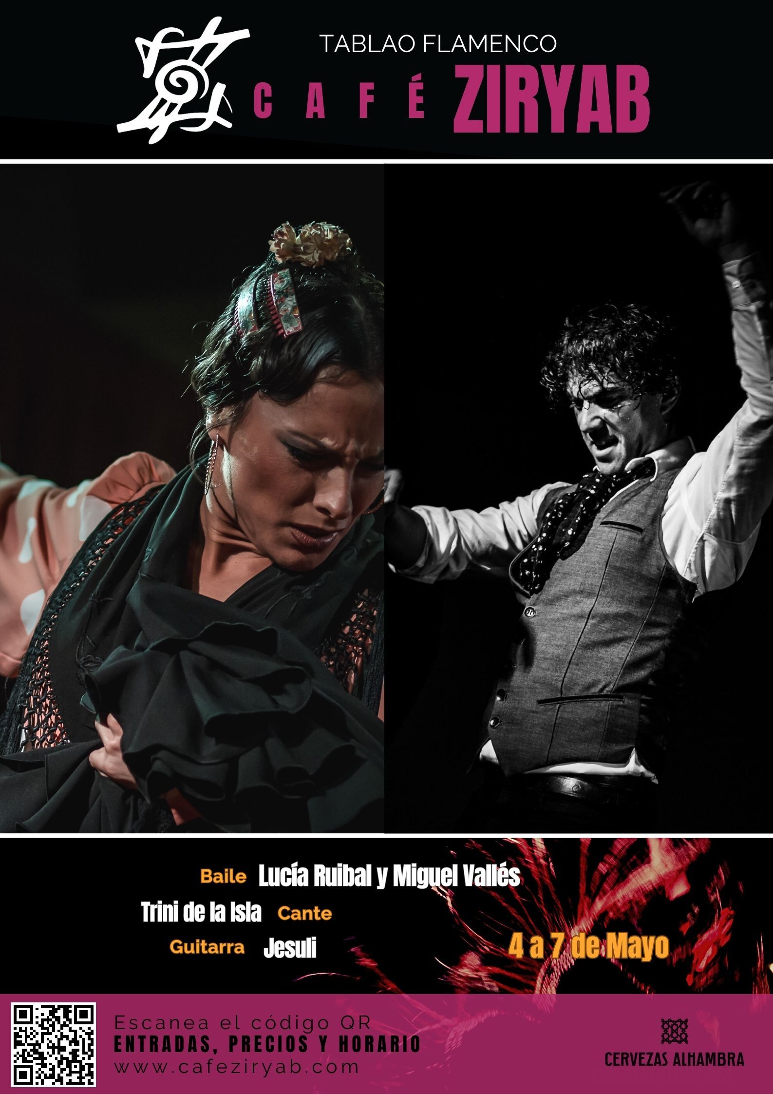 Espectáculo flamenco del 4 al 7 de mayo