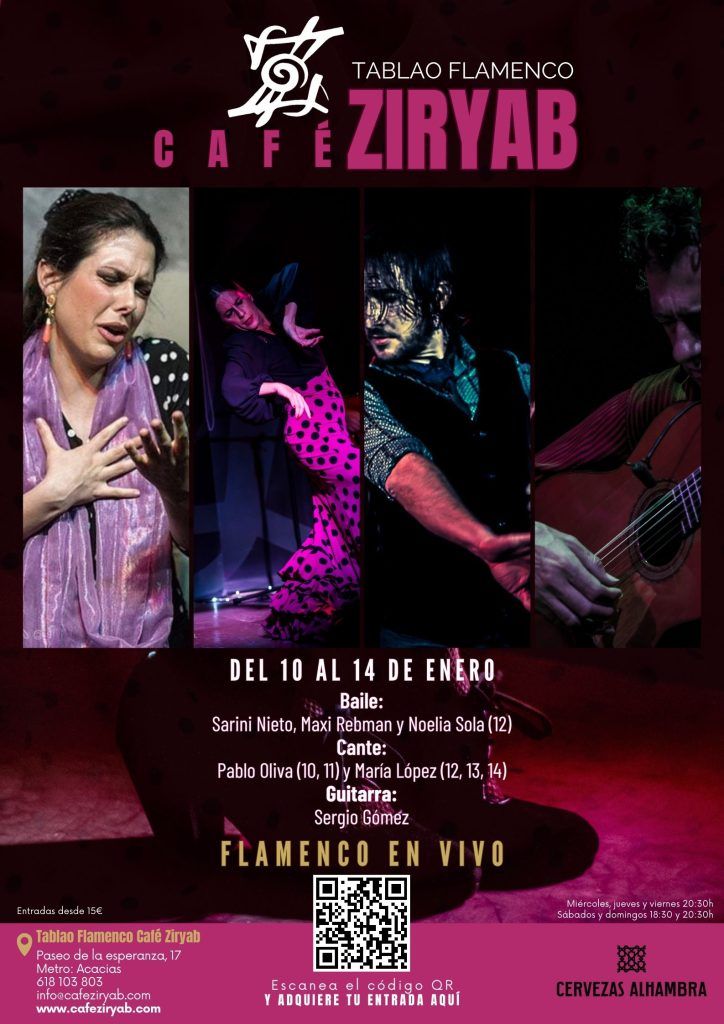 Espectáculo flamenco en Madrid