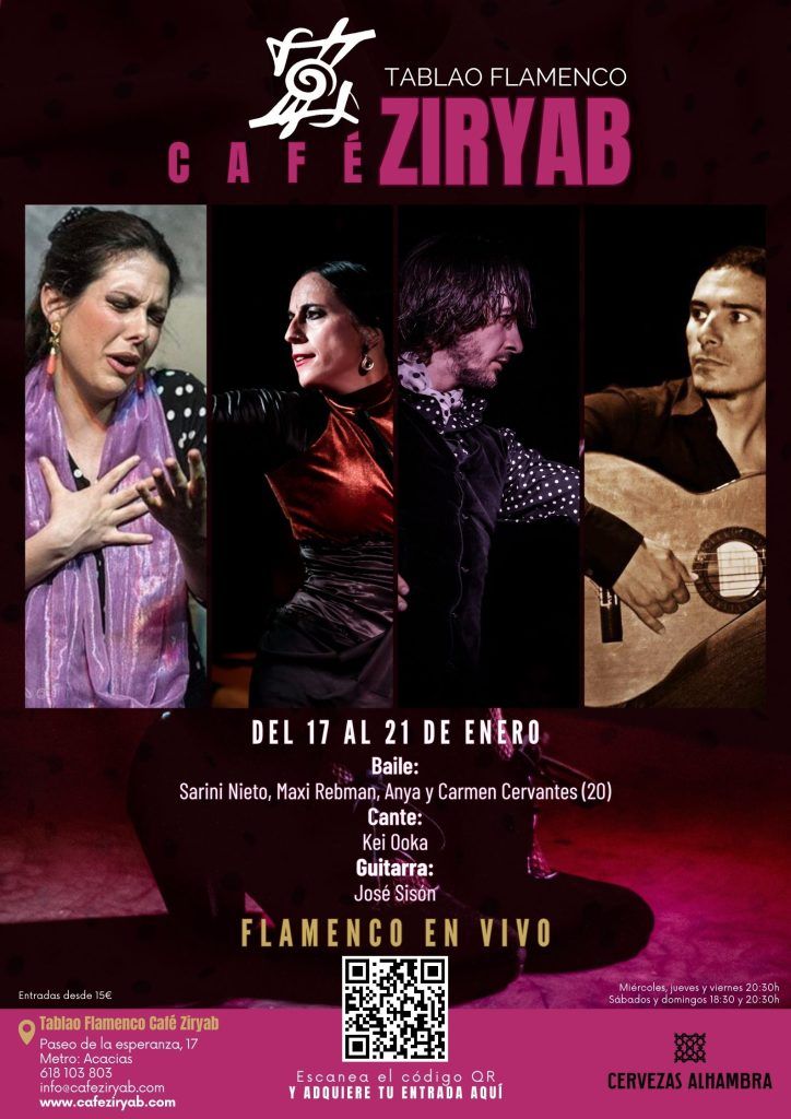 Espectáculo flamenco en Madrid
