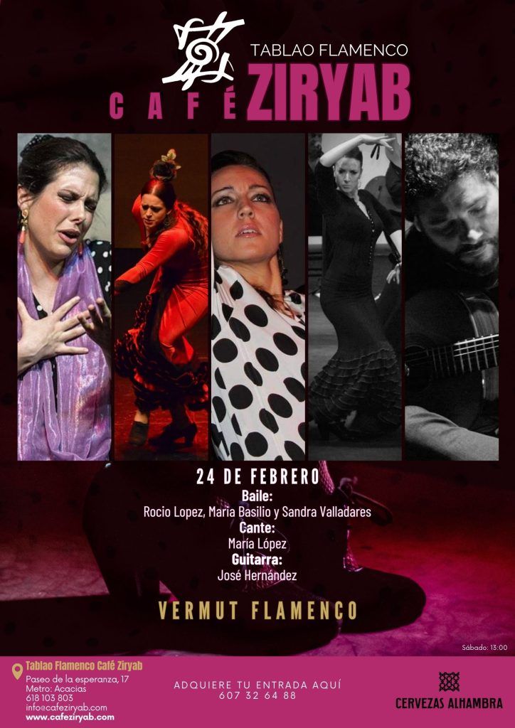 Vermut flamenco en café ziryab