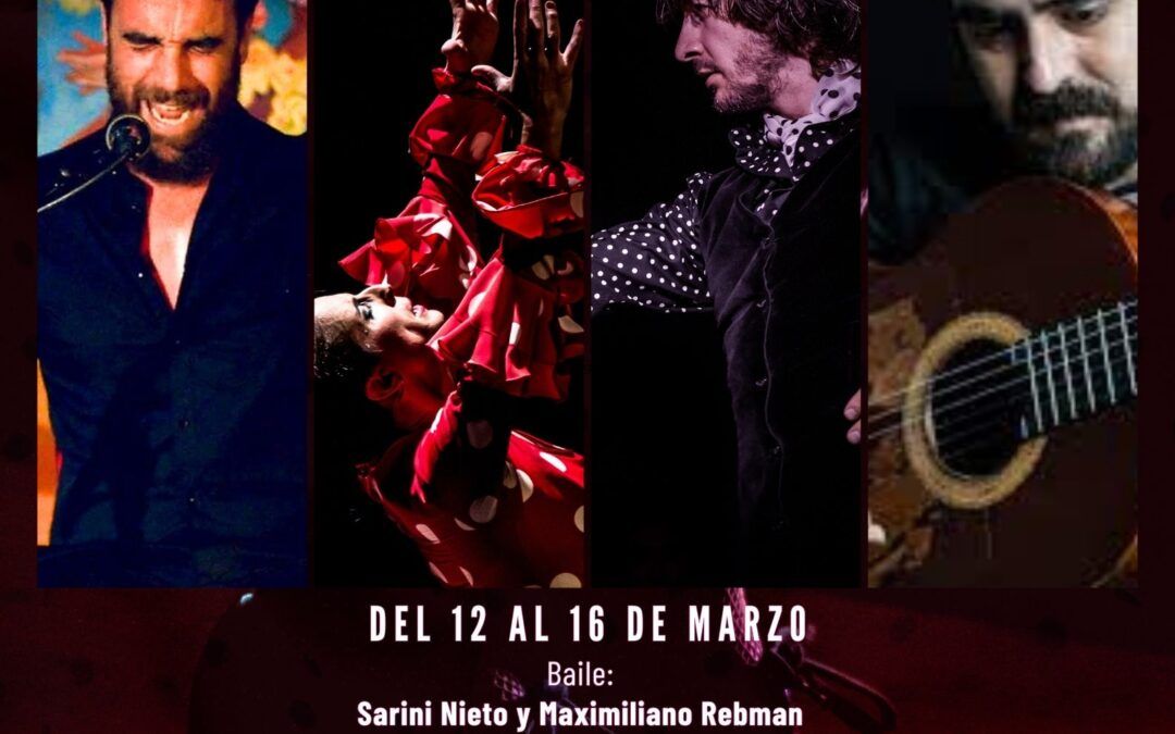 Programación 12 al 16 de marzo En Tablao Flamenco Café Ziryab