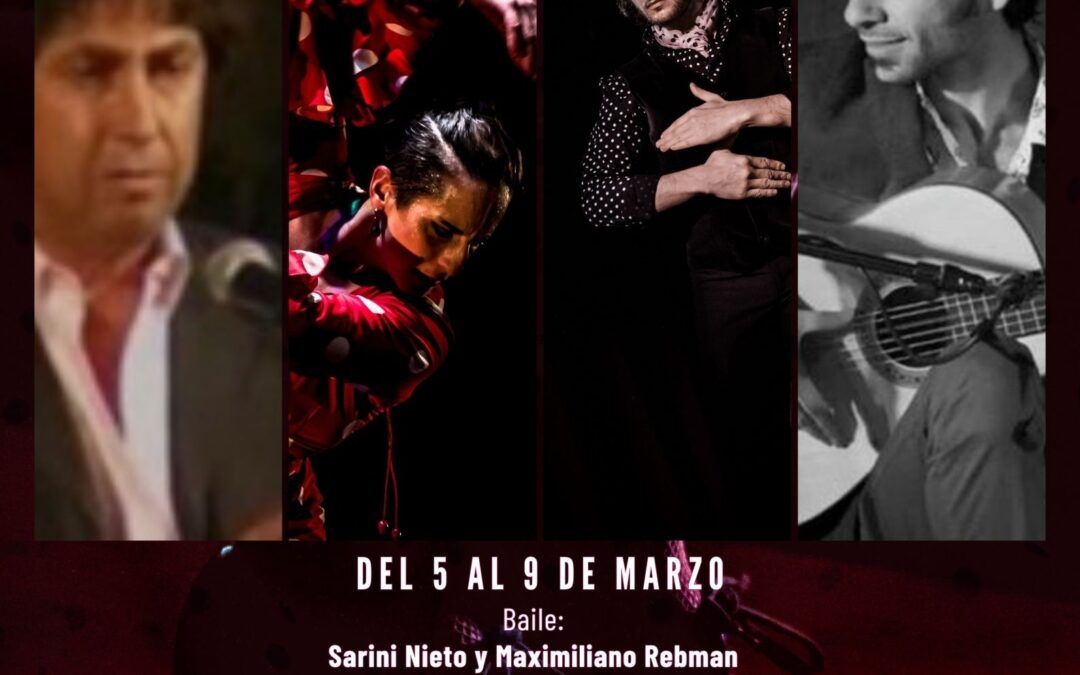 Programación 5 al 9 de marzo En Tablao Flamenco Café Ziryab