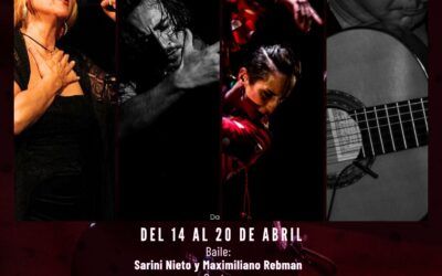 Programación 14 al 20 de abril En Tablao Flamenco Café Ziryab