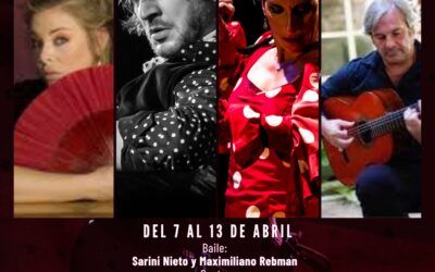 Programación 7 al 13 de abril En Tablao Flamenco Café Ziryab