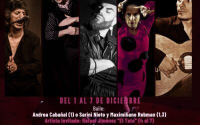 Programación del 1 al 7 de diciembre en Café Ziryab