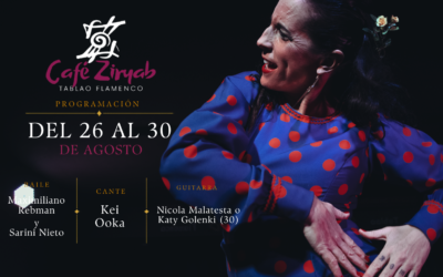 Programación Flamenca · 26 al 30 de Agosto