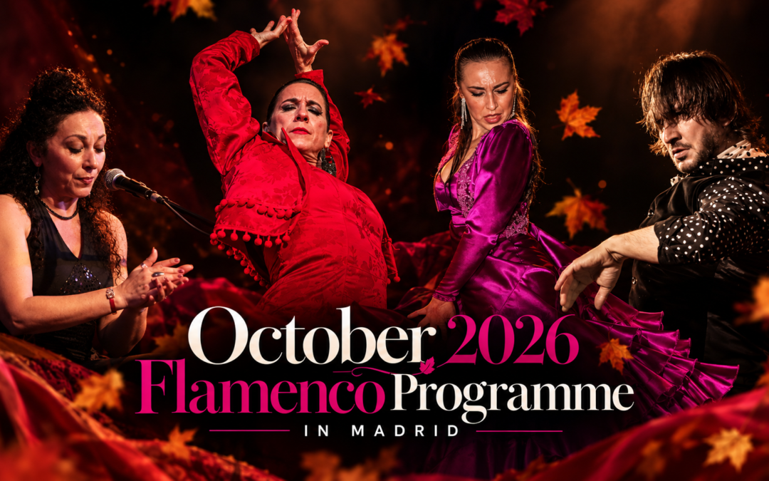 Flamenco show Madrid October 2026 programme at Café Ziryab