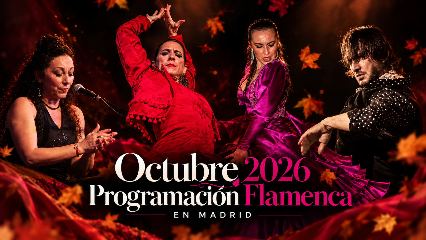 Programación flamenco en Madrid del 28 de septiembre al 4 de octubre 2026 Café Ziryab.