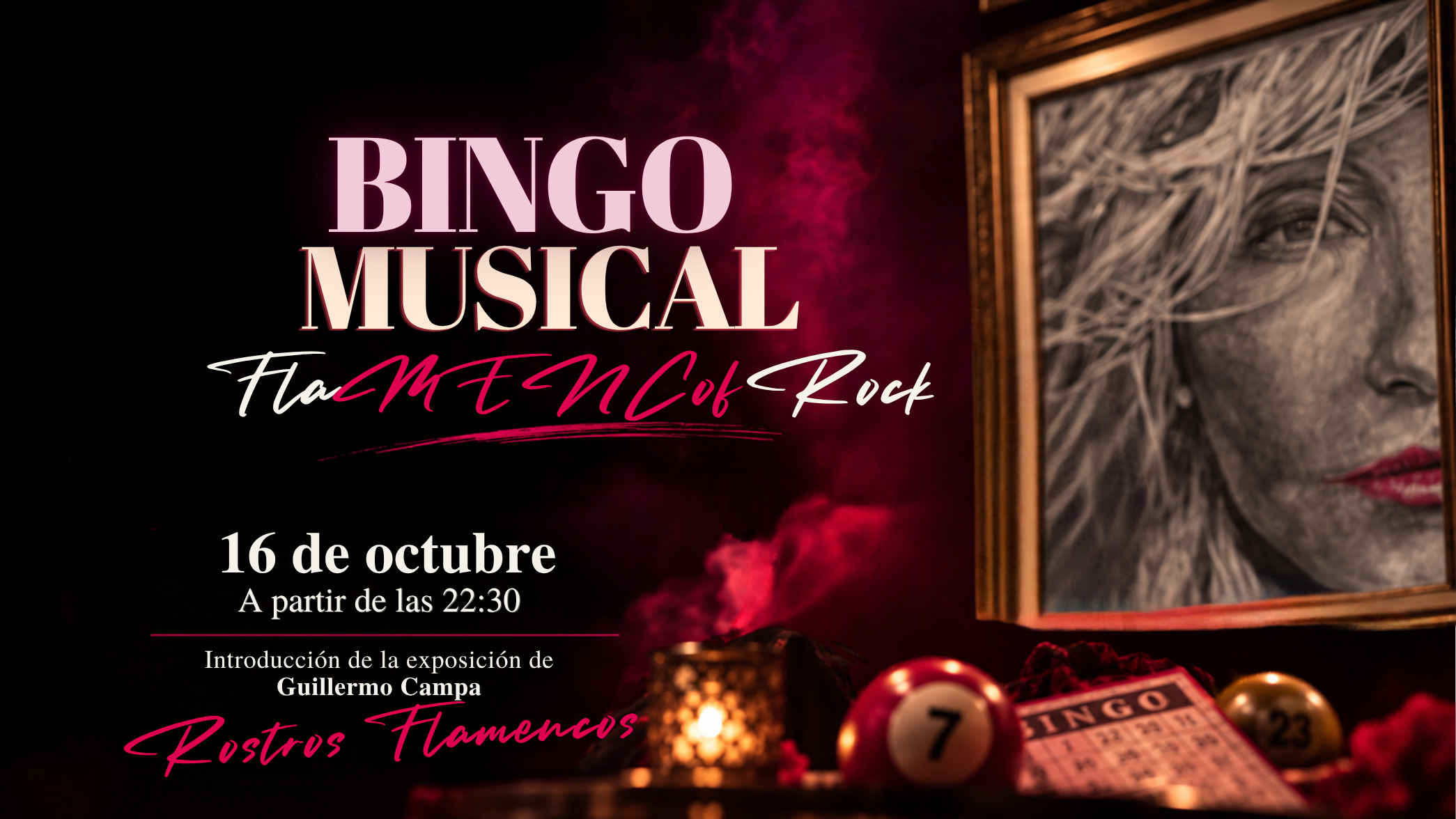 Programación flamenco Madrid del 28 de septiembre al 4 de octubre 2026 Café Ziryab